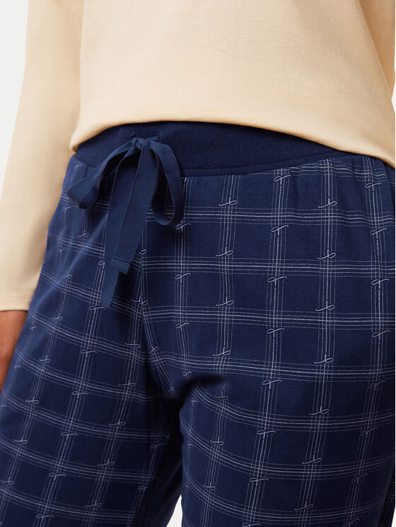 Triumph Triumph Pantalone del pigiama 10216544 Blu scuro Regular Fit