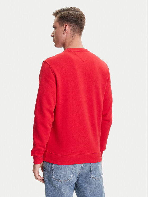 Tommy Jeans Tommy Jeans Суитшърт DM0DM20741 Червен Regular Fit