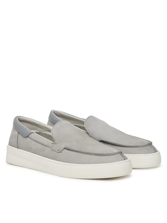 Filling Pieces Filling Pieces Туфлі Signature Loafer 79128261878 Сірий