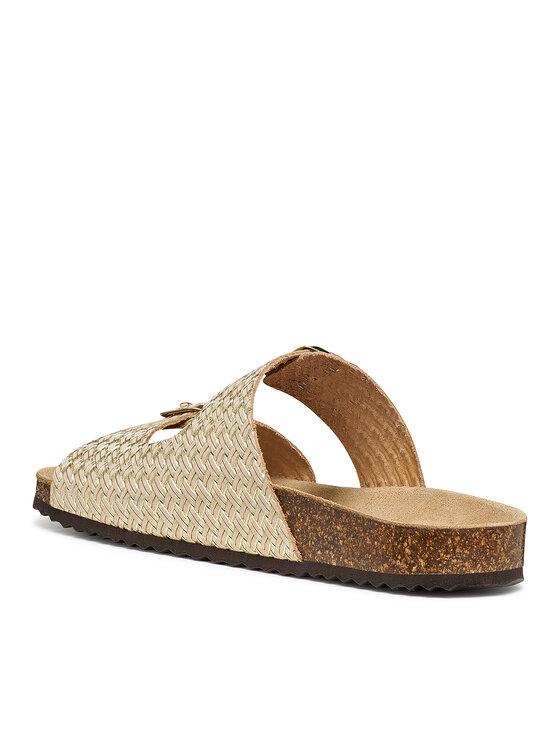 Geox Geox Pantoletten D Brionia D35LSL 00047 C2012 Goldfarben