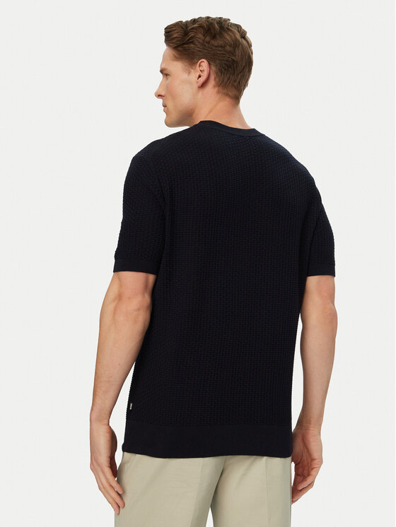 BOSS BOSS Sveter H-Nilton 50560468 Tmavomodrá Regular Fit