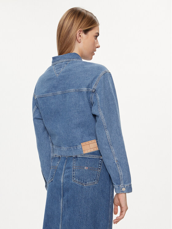 Tommy Jeans Tommy Jeans Τζιν μπουφάν Claire DW0DW17656 Μπλε Regular Fit
