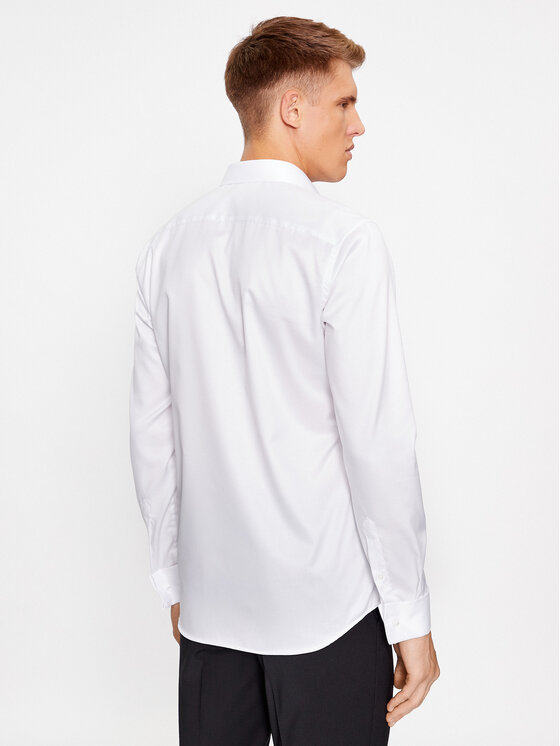 Eterna Eterna Cămașă 4138/FK8V Alb Slim Fit