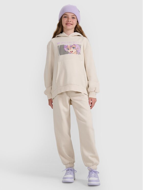 4F 4F Μπλούζα 4FJRAW25TSWSF2294-11S Λευκό Oversize