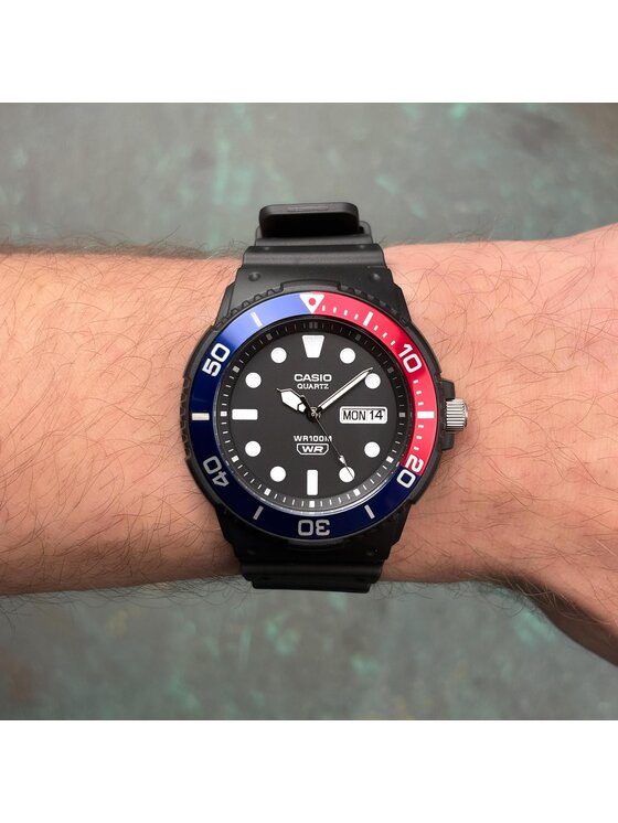 Casio Casio Zegarek MRW-230H-1E2VEF Czarny