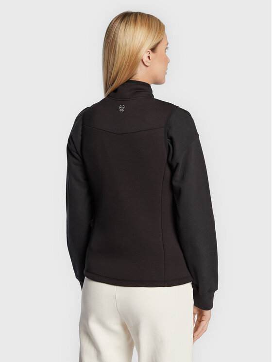 Wrangler Wrangler Bezrękawnik Athletic Hybrid WA4KY3101 112324771 Czarny Regular Fit