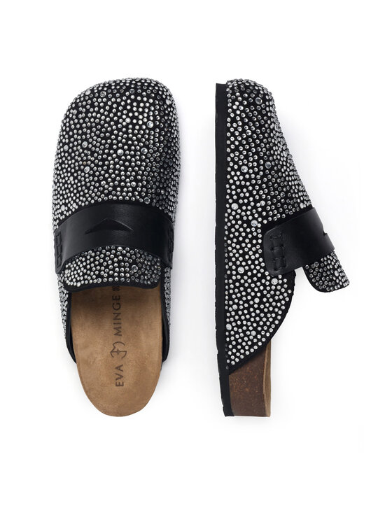 Eva Minge Eva Minge Pantoletten PERPETUE-24SS03 Silberfarben