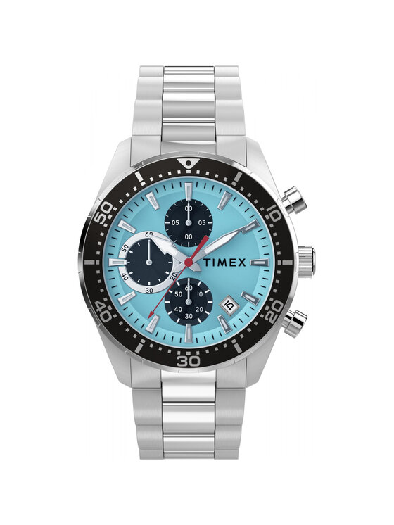 Timex Timex Hodinky TW2Y62200 Stříbrná
