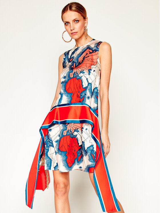 Vestito estivo Printed Heavy Poly 2120WDR000489A