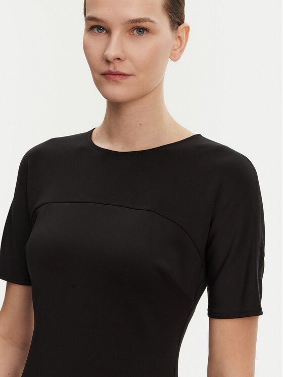 Calvin Klein Calvin Klein Rochie de zi K20K208151 Negru Regular Fit