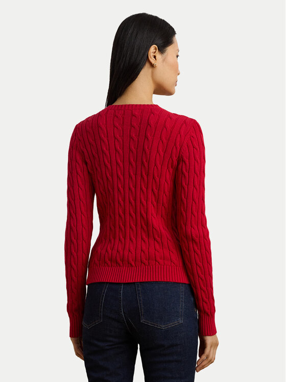LAUREN RALPH LAUREN LAUREN RALPH LAUREN Strickjacke 200932225008 Rot Regular Fit