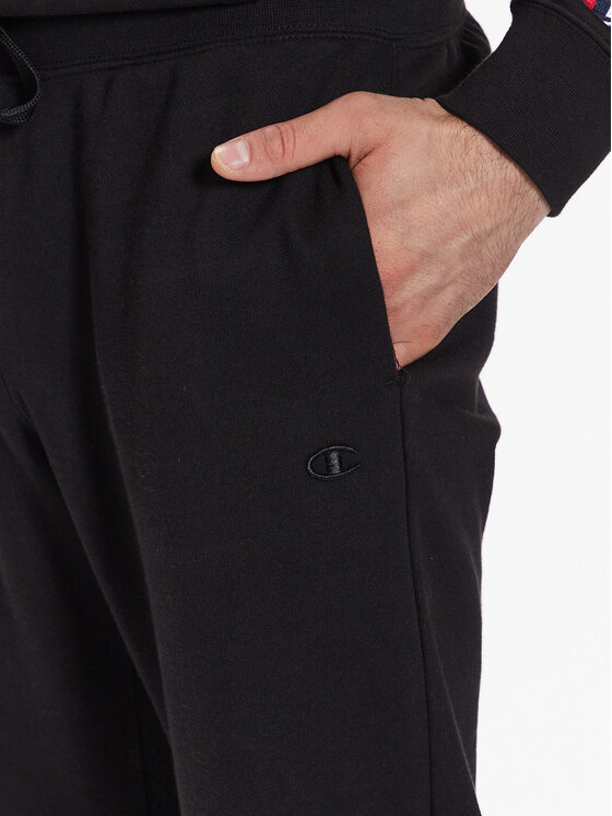 Champion Champion Sportinės kelnės 218494 Juoda Regular Fit