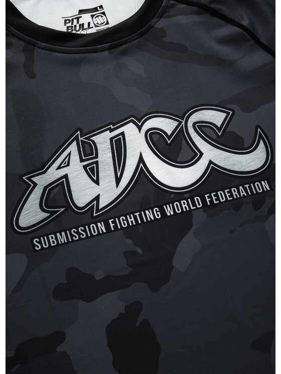 PITBULL PITBULL Longsleeve Longsleeve Rashguard ADCC Camo XXL Czarny Slim Fit