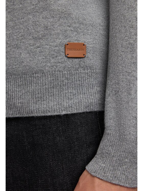 Trussardi Trussardi Cardigan M1028000162N0M3 Grigio Regular Fit