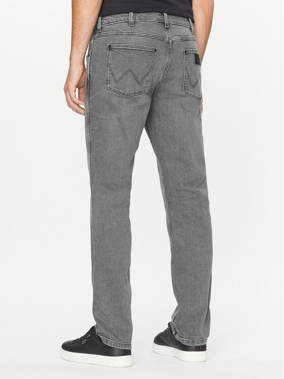 Wrangler Wrangler Jeansy Greensboro 112341416 Szary Regular Fit