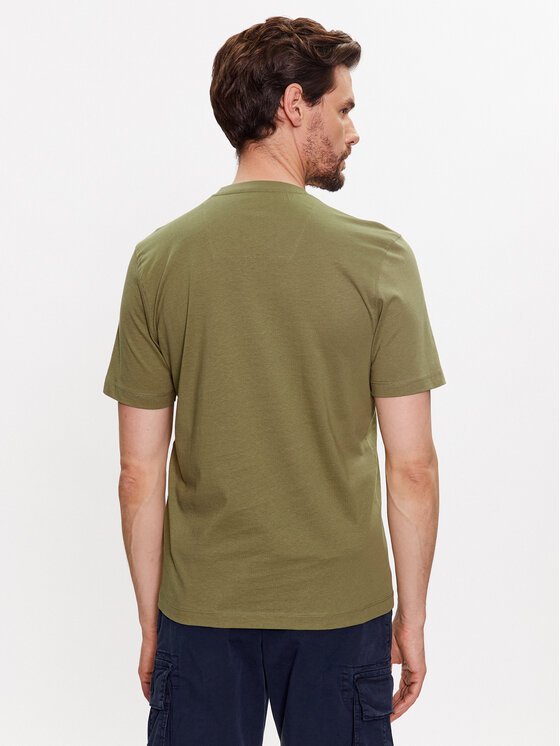 Aeronautica Militare Aeronautica Militare Majica 231TS1580J372 Zelena Regular Fit