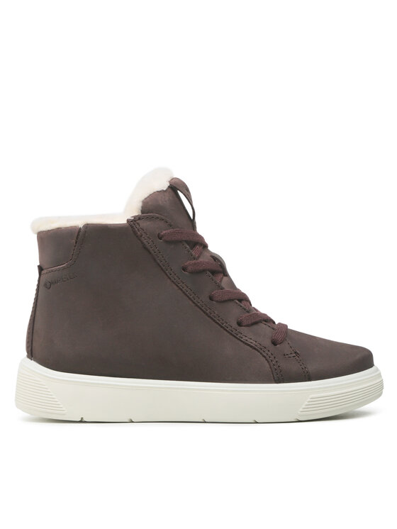 ECCO Šnurovacia obuv Street Tray K GORE-TEX 70528202385 Hnedá