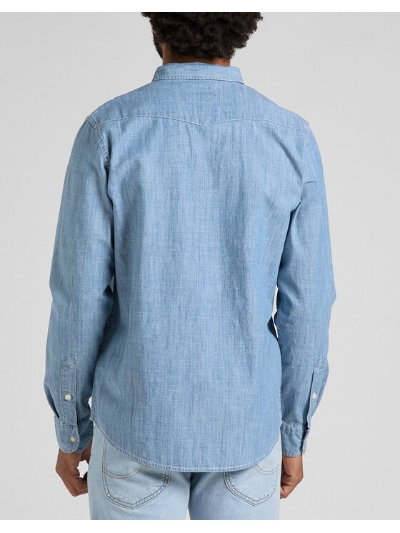 Lee Lee Camicia REGULAR WESTERN Blu Regular Fit