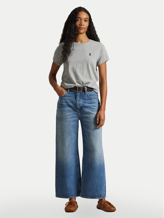 Polo Ralph Lauren Polo Ralph Lauren T-shirt 211898698008 Siva Regular Fit