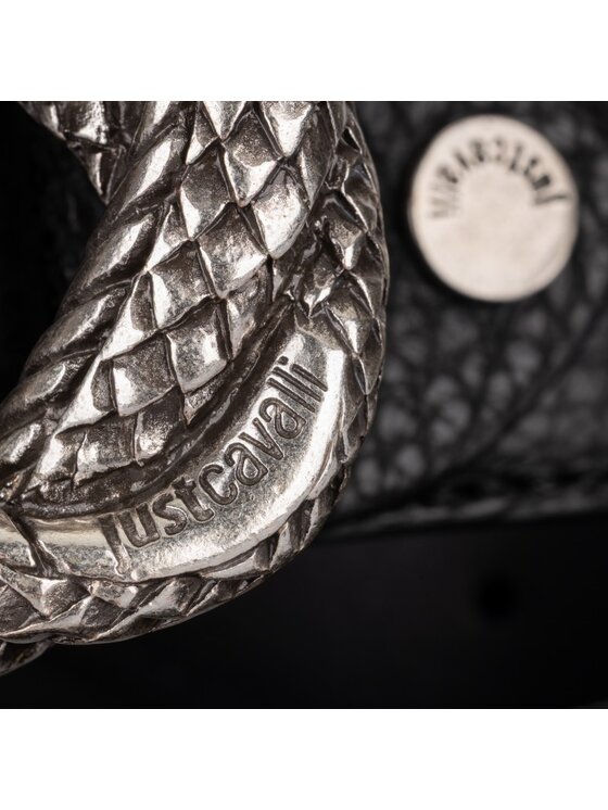 Just Cavalli Just Cavalli Pánský pásek 79QA6F40.ZP295 Černá
