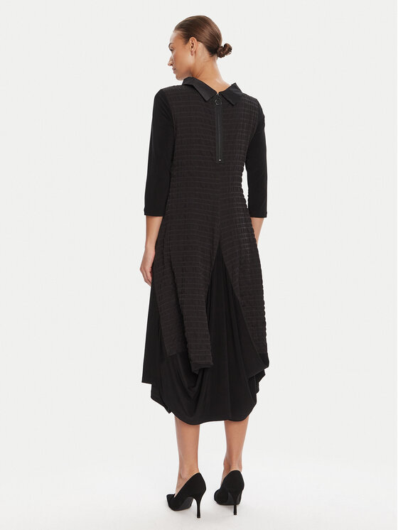 Joseph Ribkoff Joseph Ribkoff Hétköznapi ruha 253085 Fekete Slim Fit