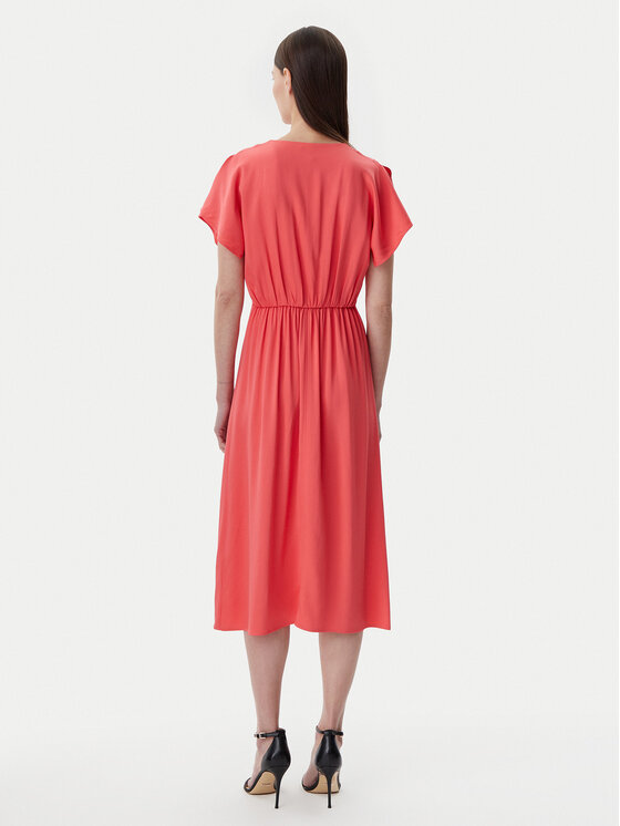BOSS BOSS Igapäevane kleit Dieshana 50537397 Korallivärviline Regular Fit