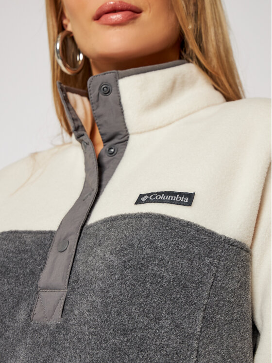 Columbia Columbia Fleecová mikina Benton 1860991 Sivá Regular Fit