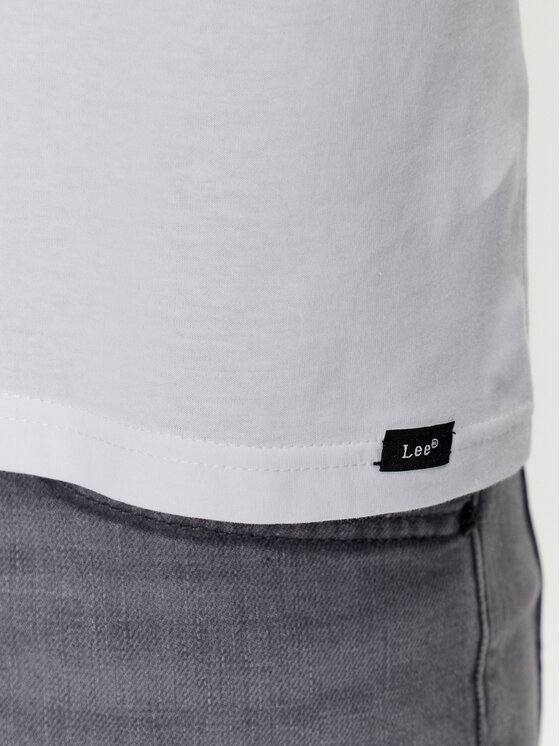 Lee Lee Komplet 2 t-shirtów 112145317 Granatowy Fitted Fit