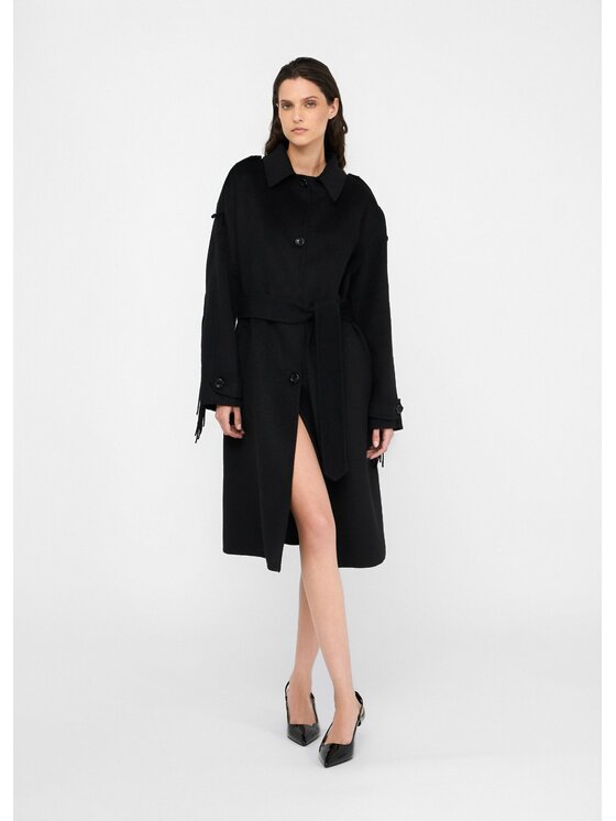 Liu Jo Liu Jo Trench CF5058T462722222 Nero Regular Fit