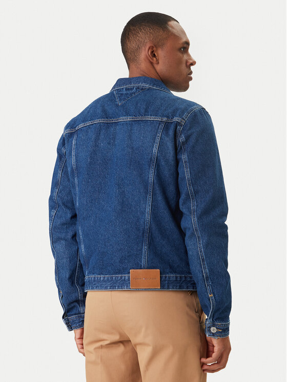 Tommy Hilfiger Tommy Hilfiger Jeansjacke MW0MW42629 Blau Regular Fit