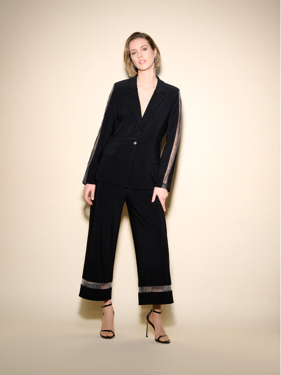 Joseph Ribkoff Joseph Ribkoff Pantaloni culotte 233749 Nero Regular Fit