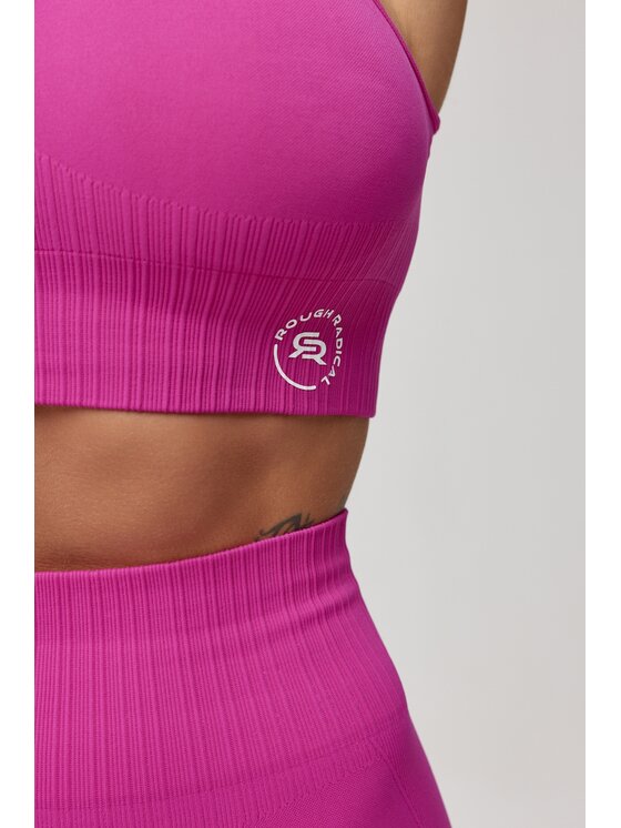 ROUGH RADICAL ROUGH RADICAL Biustonosz sportowy SEAMLESS LINEA SPORTS BRA Różowy