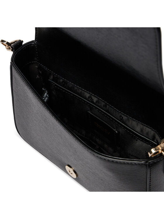 DKNY Bryant Ave Flap Crossbody Bag M Blk/Gold
