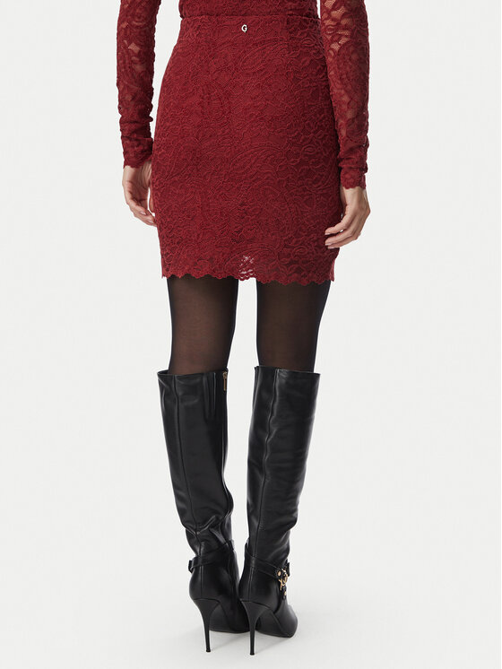 Guess Guess Mini krilo W6BD59 K7909 Bordo rdeča Regular Fit