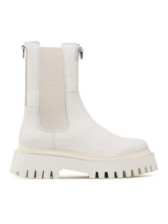 Bronx Bronx Klassische Stiefeletten 47268-AA Weiß