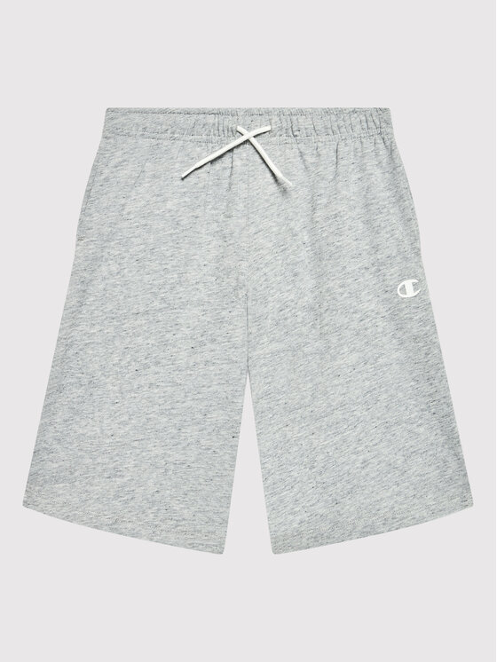 Champion Športové kraťasy 306027 Sivá Regular Fit