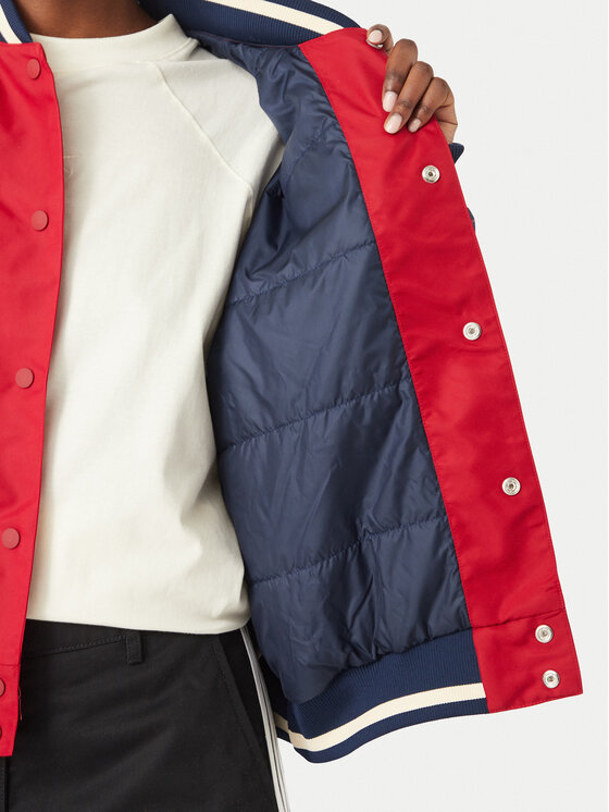 adidas adidas Bomber stila jaka KR7030 Sarkans Loose Fit