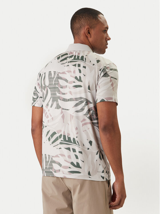 EA7 Emporio Armani EA7 Emporio Armani Тениска с яка и копчета 7M001286 AF22175 F8040 Екрю Regular Fit