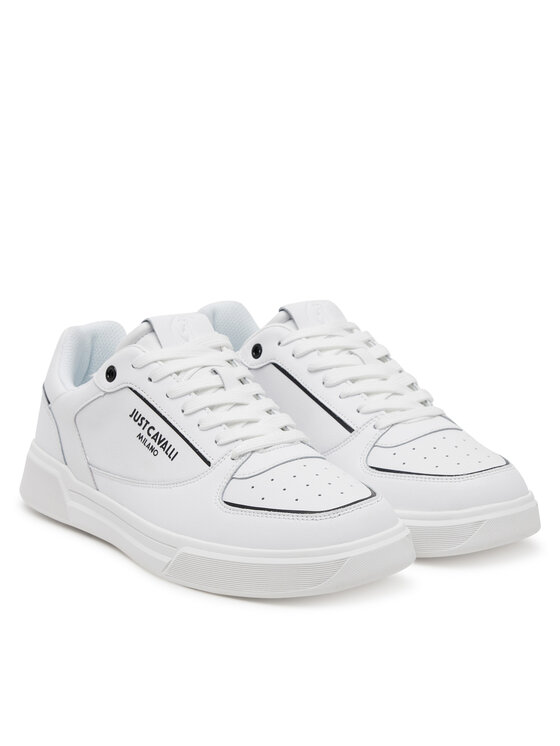 Just Cavalli Just Cavalli Sneakersy 78QA3SB2 ZPA91 Biały