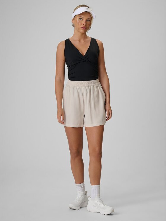 4F 4F Bavlnené šortky 4FRSS26TSHOF0933-12S Biela Regular Fit