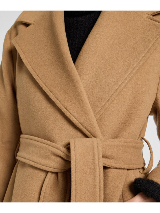 Lee Lee Płaszcz 112371065 Brązowy Regular Fit