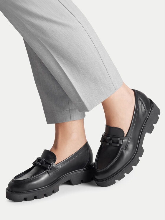 Badura Badura Loafersy TROPEA-E23-28188PE Czarny
