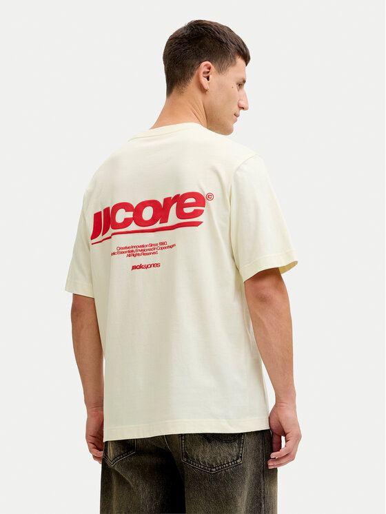 Jack & Jones Jack & Jones T-särk Club 12289842 Kollane Relaxed Fit