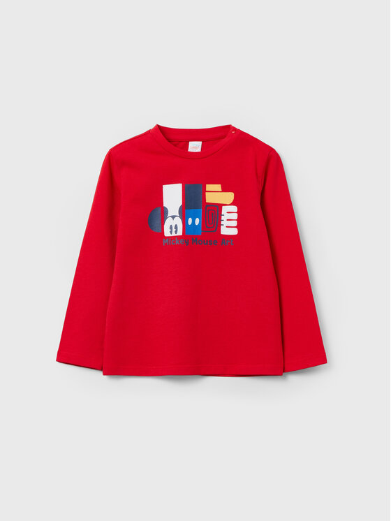 OVS OVS Μπλουζάκι DISNEY 1607651 Κόκκινο Regular Fit