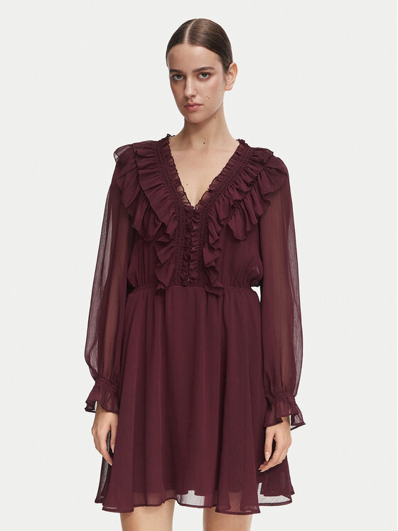 Morgan Morgan Коктейлна рокля 252-RCATHY Бордо Regular Fit