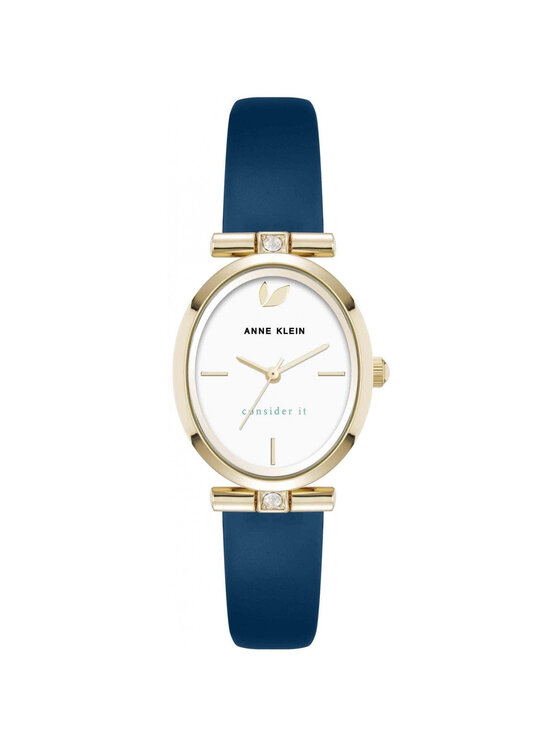 Anne Klein Anne Klein Zegarek AK-5154SVBL Niebieski