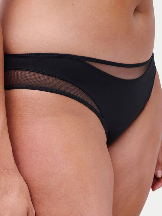 Chantelle Chantelle Chilot clasic Halo C1AAA0 Negru
