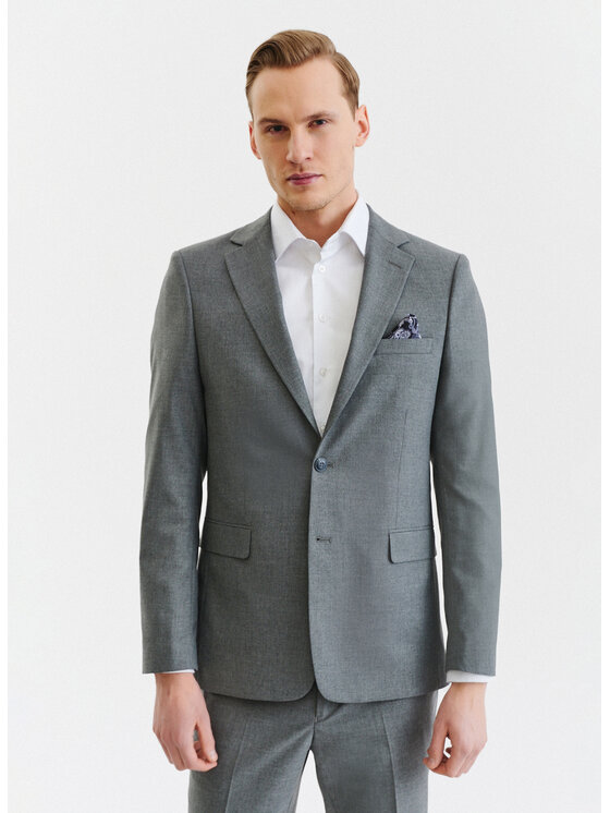Pako Lorente Pako Lorente Garnitur P23SF-4G-005 Szary Slim Fit