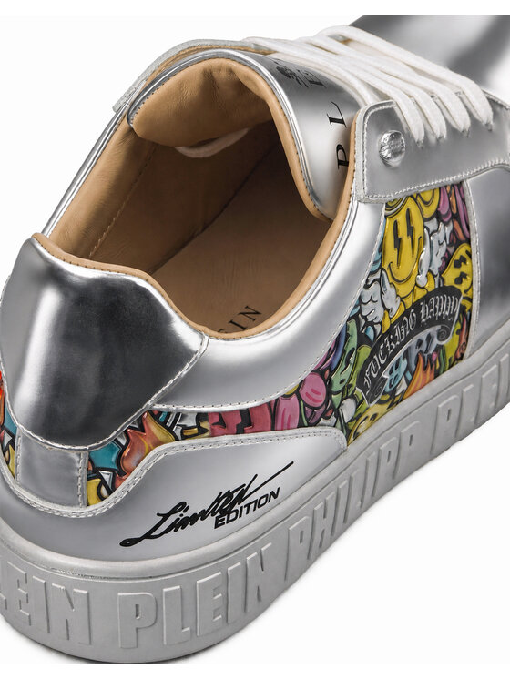 PHILIPP PLEIN PHILIPP PLEIN Sneakersy 31465 Stříbrná