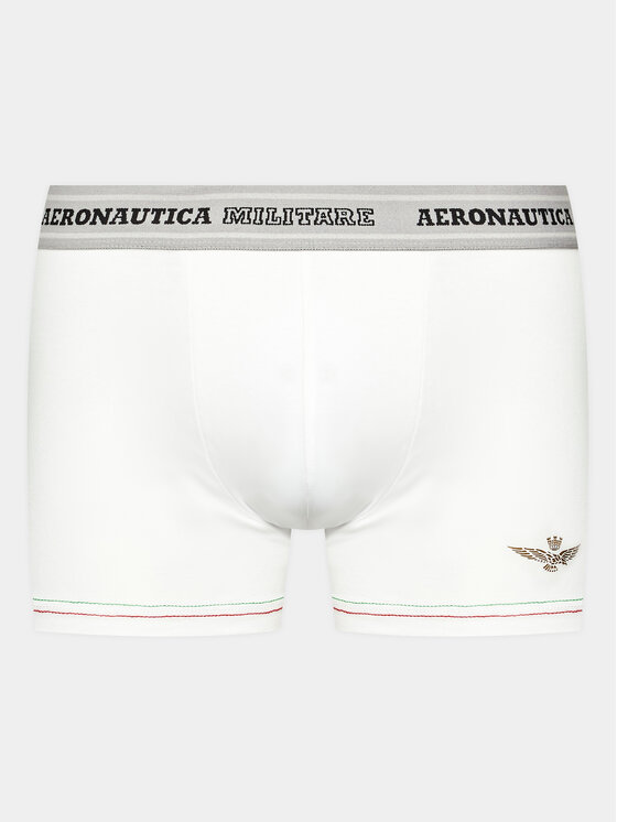 Aeronautica Militare Aeronautica Militare 2er-Set Boxershorts AM1UBX003 Weiß